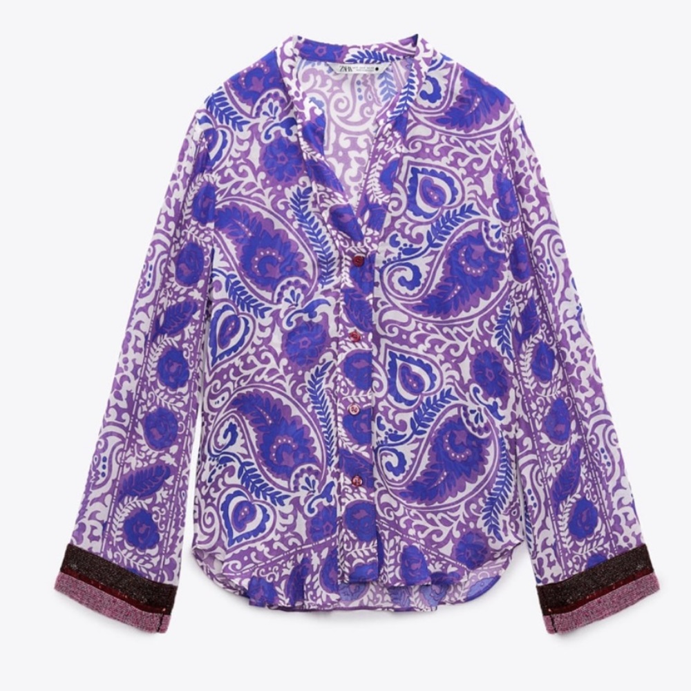 Zara Multicolored Top - Picture 12 of 12